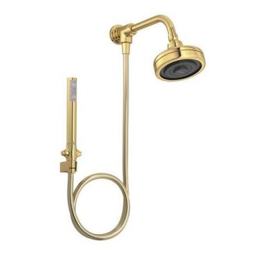 Imagem de Kit Chuveiro de Parede Com Desviador e Ducha Manual Deca Gold 1990.GL.