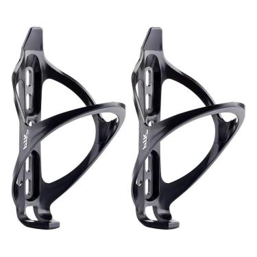 Imagem de 2X Kit Suporte Garrafa Bike Caramanhola Squeeze Ptk Preto 28
