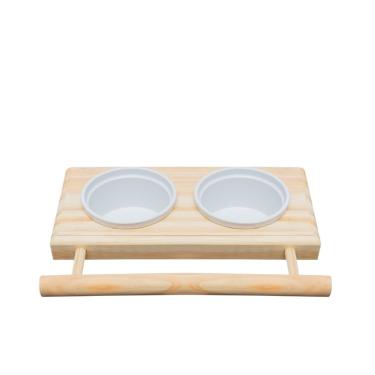 Imagem de Comedouro Luxo Para Calopsita Periquito e Agapornis(Comedouro 1 pote)