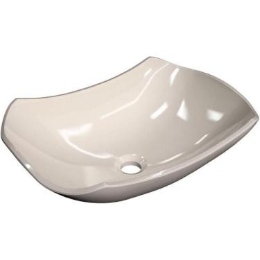 Imagem de Cuba De Apoio Abaulada C01 Para Banheiro Lux L42 Bege - LYAM DECOR