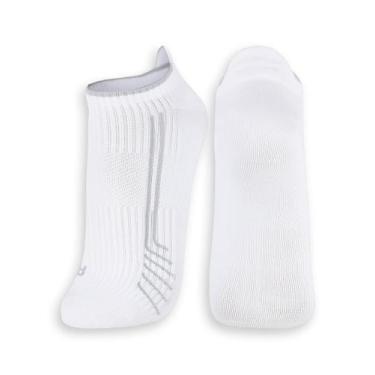 Imagem de Meia Esportiva Cano Curto Lupo 3375-004, Branco, 37/40