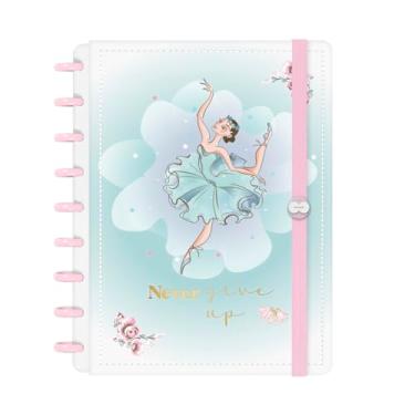 Imagem de Caderno De Disco Inteligente Iscool M Voalá Princesas Give Up