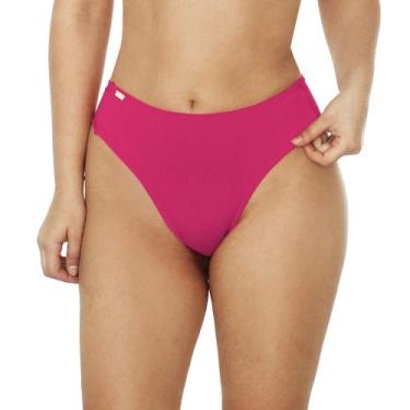 Imagem de Calcinha Biquíni Levanta Bumbum Fio Duplo Cintura Alta - Estigma, GG, 