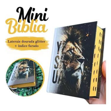 Imagem de Mini Bíblia Infantil De Bolsa Com Índice Letra Pequena Arc Y