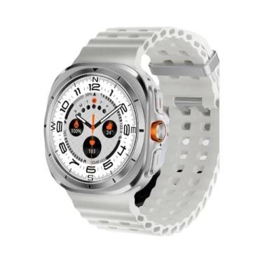 Imagem de Relógio Inteligente Masculino 7 Ultra 32GB GPS NFC HD AMOLED Para Espo