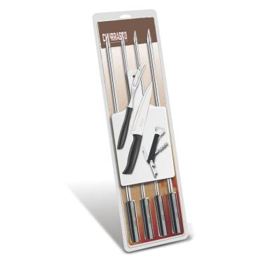 Imagem de Kit churrasco 8 peças Tramontina