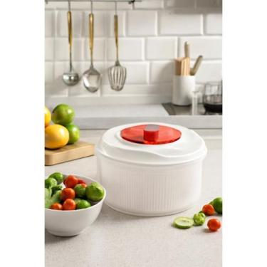 Imagem de Centrifugador Salada Escorredor Cozinha Giratório Secador Folha Bacia 
