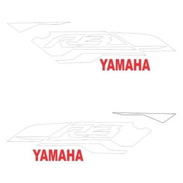 Imagem de Adesivo Protetor Tank Pad Yamaha YZF R3 2016 Lateral - Alta Resistênci