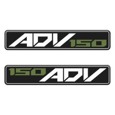 Imagem de Adesivo Compatível X-adv 150 2019 a 2021 Resinado - Protetor Tank Pad 