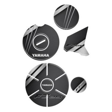 Imagem de Adesivo Protetor Tank Pad Fz25 2017 a 2020 Compatível Motor Resinado -