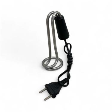 Imagem de Ebulidor Elétrico Curvo De Copo Rabo Quente 1000watts Mergulhinho Térm