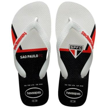 Imagem de Chinelo Havainas Top Times São Paulo Oficial - Havaianas, 39-40