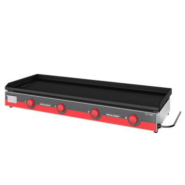 Imagem de Chapa Bifeiteira Elétrica Light Metalcubas CBE1500L 150X52,5cm Chapa 8mm 220V Inox MTC009023447
