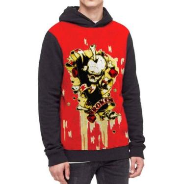 Imagem de Moletom Com Capuz Skate Ref:330 - smoke, Preto, P