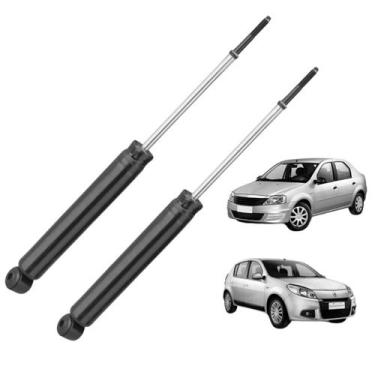 Imagem de Par Amortecedor Traseiro Nakata Renault Sandero 2007 A 2014, TRASEIRO