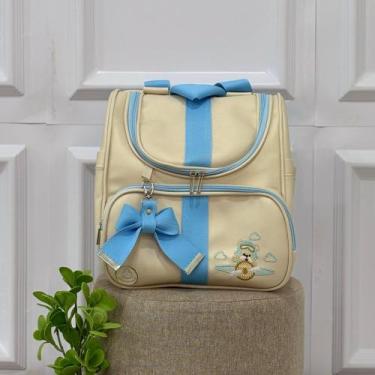 Imagem de Mochila 2 em 1 luxo 150, - TIARA  BABY, Azul, 800g