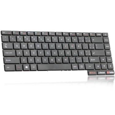 Imagem de Teclado para Notebook Positivo Motion C41td - BestBattery, Preto