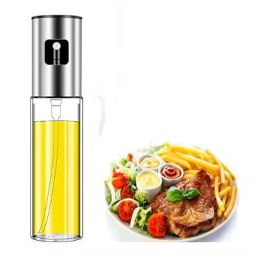 Imagem de Spray Pulverizador Espirrador Borrifador Culinário de Azeite Óleo Vinagre Aço Inox Sem Desperdício (2)