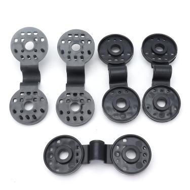 Imagem de Acouto Bloqueio Resistente de Pano de Sombra 20 Unidades de Clipes de Rede de Sombreamento Prendedores de Pano Preto Grampos de Estufa Acessórios de Ferramentas Grampo de Fixação de de Sombra de