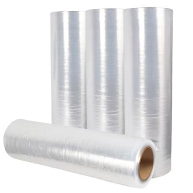 Imagem de Filme stretch profissional, rolos de 50cm x 300m,plastico filme