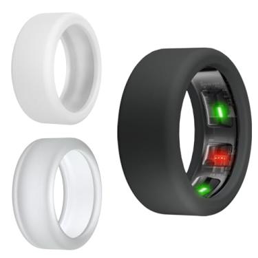 Imagem de Capa de silicone compatível com Oura Ring Gen 4/3, protetor elástico para ULTRAHUMAN Ring AIR Acessórios para malhar homens e mulheres