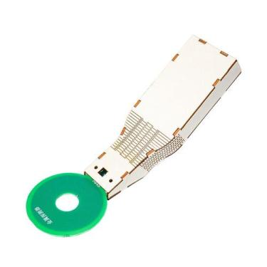 Imagem de Kit científico STEM: detector de metais de madeira DIY para crianças d