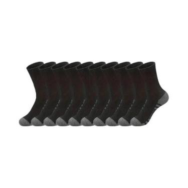 Imagem de Meias Clássicas Masculinas 10/20/30 Pares Respirável Antiderrapante Pa