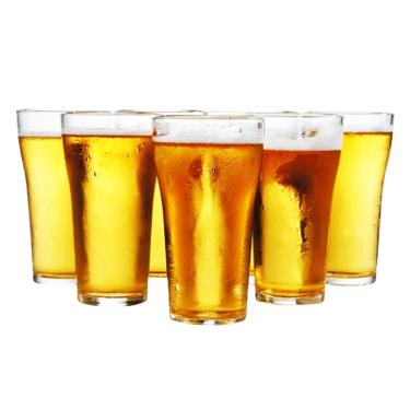 Imagem de Copo De Vidro Cerveja Chopp Boteco 6 Unidades