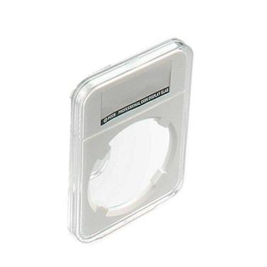 Imagem de Cápsulas de moedas, plástico transparente, suporte de armazenamento de
