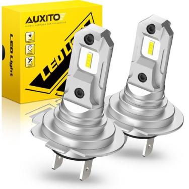 Imagem de Lâmpadas LED AUXITO atualizadas 2025 H7 h7ll 6500K Pacote com 2