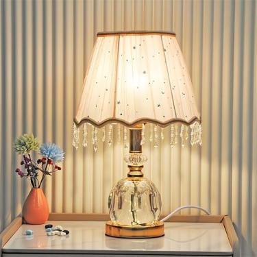 Imagem de Luminária de mesa contemporânea de cristal LED, estilo moderno e criativo, para sala de estar, escritório, casa de campo, hotel, quarto ou mesa de cabeceira (Estilo 13)