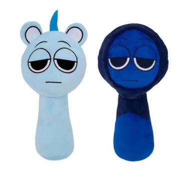 Imagem de Brinquedos de pelúcia Sprunky Wenda and Grey 25 cm, 2 peças para crian