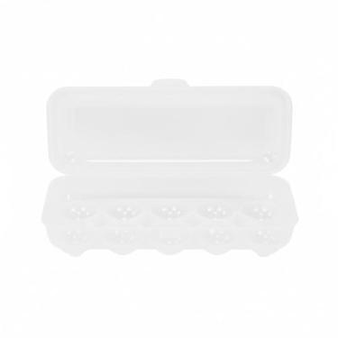 Imagem de Caixa organizadora para Ovos de Plástico com Tampa 10 Unidades