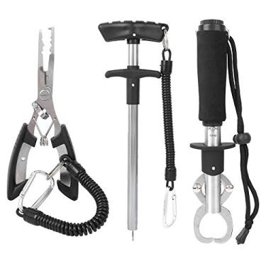 Imagem de Xcello Conjunto de ferramentas de pesca de aço inoxidável, alicate e removedor de anzol para pesca de barco marítimo