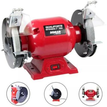 Imagem de Motoesmeril de Bancada 300w 6"" Somar