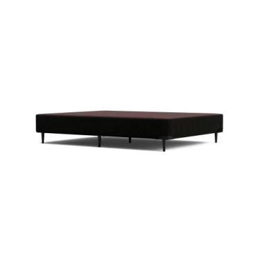 Imagem de Base Linho Preto (138x188x23) - Ortobom