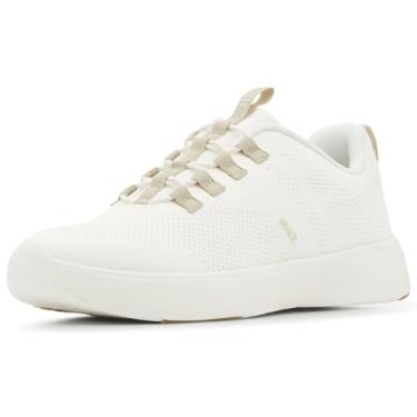 Imagem de Keds Sapatilha feminina Blisswalk, Malha branca/acastanhada, 38