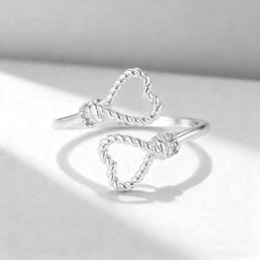 Imagem de 1 anel quadrado geométrico incrustado brilhante para mulheres requintadas joias finas vida diária namoro decoração para festa de formatura, Cobre, Sem pedra preciosa