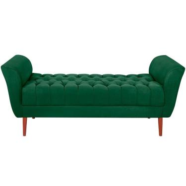 Imagem de Recamier Grecia 150cm Suede Verde Mpassos Verde
