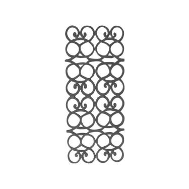 Imagem de Grade Ferro Fundido Inglesa Sacada Varanda Escada 44X92Cm