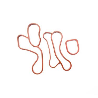 Imagem de AMCC Kit de junta de montagem de filtro de óleo e filtro de óleo do motor compatível com BMW B38 B48B20A 2016-2022 230i 330e 330i GT 430i 530i 740 X3 X4 (11428591462FJ)