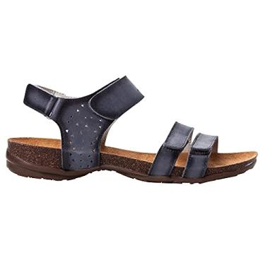 Imagem de Sandália feminina Propét Farrah, Azul, 6 Wide