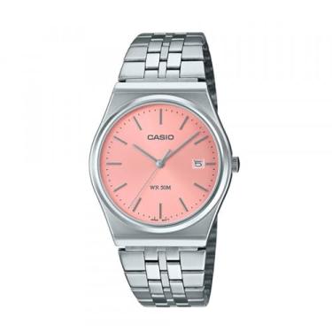 Imagem de Casio Relógio analógico feminino automático digital com pulseira S7273009, Multicolorido, Pulseira