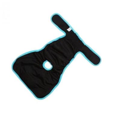 Imagem de Generic Fralda para cadela, fralda menstrual para cadela, ajustável e altamente absorvente, reutilizável e lavável para filhotes, fisiológica, L