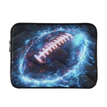 Imagem de JIPONI Bolsa para laptop super futebol, compatível com notebook/laptop/tablet de 15,6 polegadas de 15,6 polegadas, capa para laptop para mulheres e homens, trabalho, viagens e armazenamento
