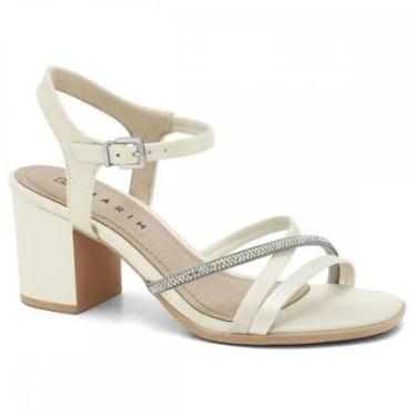 Imagem de Sandalia Ramarim 2431204-8 Salto Grosso Feminino-Feminino