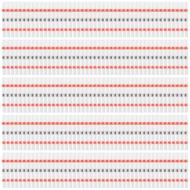 Imagem de 500 peças 22-18 AWG conectores de fio de vedação de solda vermelho conectores de fio à prova d'água termorretráteis terminais elétricos