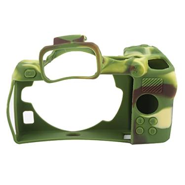 Imagem de Tbest Capa protetora de silicone para câmera antiarranhões para Z50, durável, lavável, leve, portátil, moldura (camuflagem)