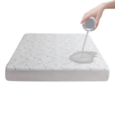 Imagem de Capa de colchão, tapete de colchão à prova d'água para hotel, produtos de cama adequados para a pele, para aluguel, apartamento, dormitório, negócios, restaurante, hotel