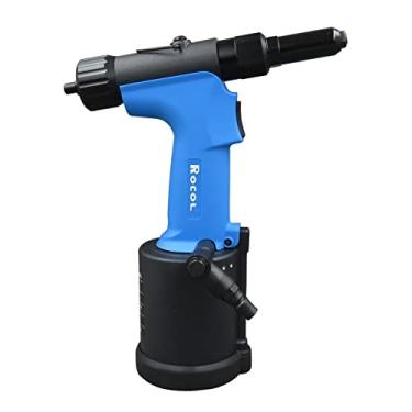 Imagem de Shang-JUN Pistola de rebite pneumática prego 18 mm 9400N ferramenta de rebite de 3 garras rebitador de ar máquina de núcleo de puxar industrial 3,2-4,8 mm ferramenta de rebitagem
